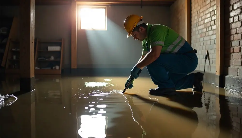 Professional water damage restoration services in Boswell, IN